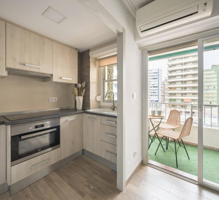 Chic Vacational Apartment In Cullera, Valencia Exterior photo